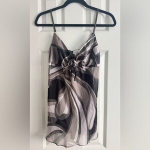 Y2K Long Satin La Senza top